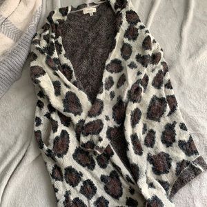 Plus Size Cheetah Cardigan!
